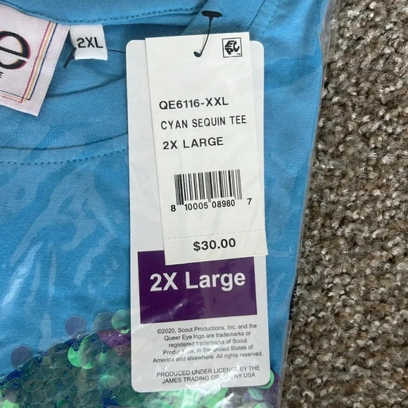 NWT Queer Eye Rainbow Heart T-shirt Size 2XL - Picture 9 of 11